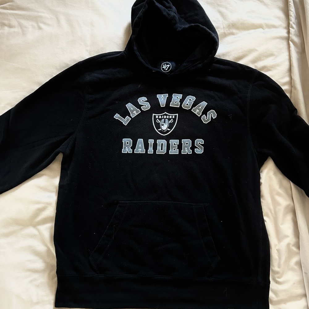 ❌SOLD❌ LAS VEGAS RAIDERS - ‘47 Brand Black Men’s Hoodie